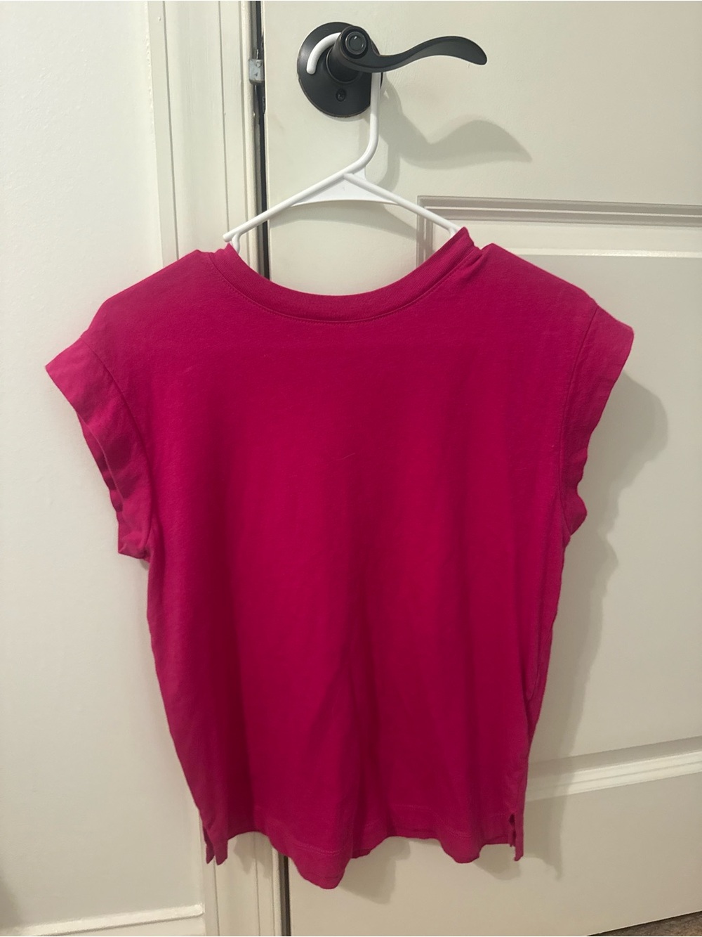 a new day Hot Pink Cap Sleeve Tee